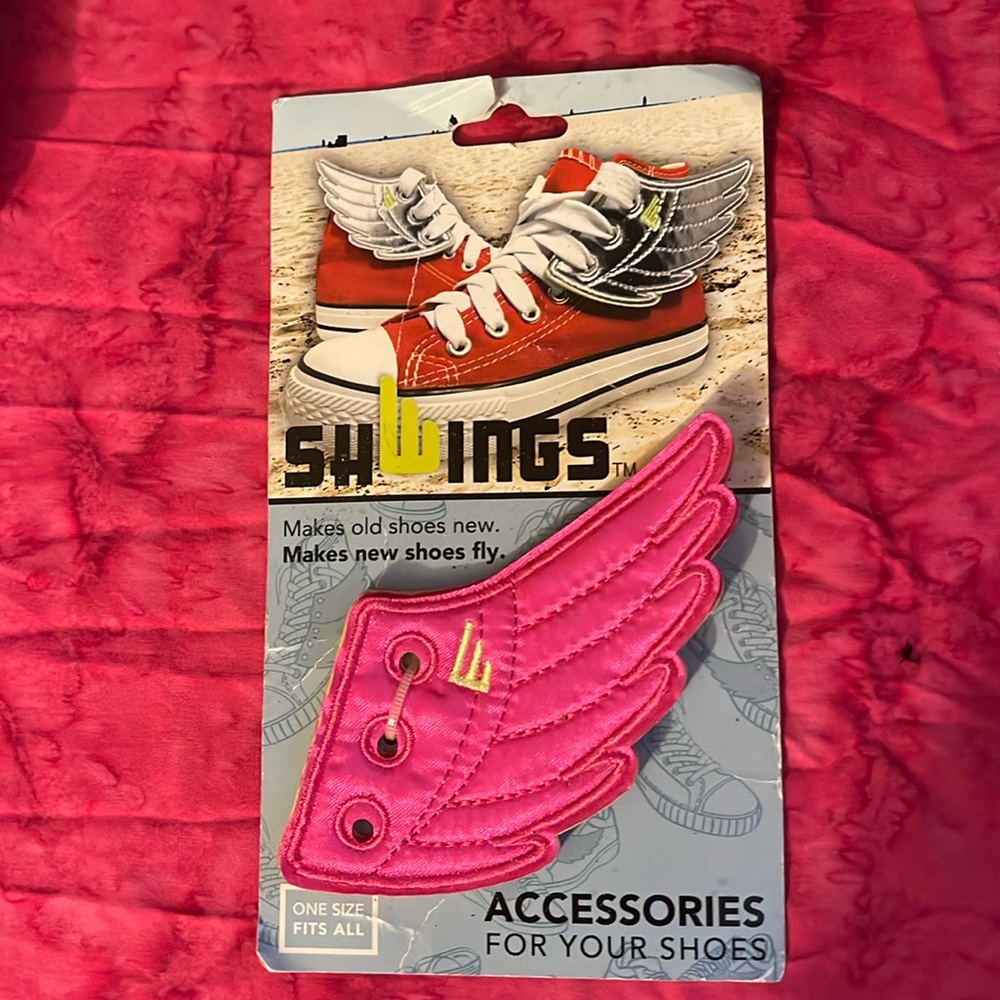 Pink Shoe wings